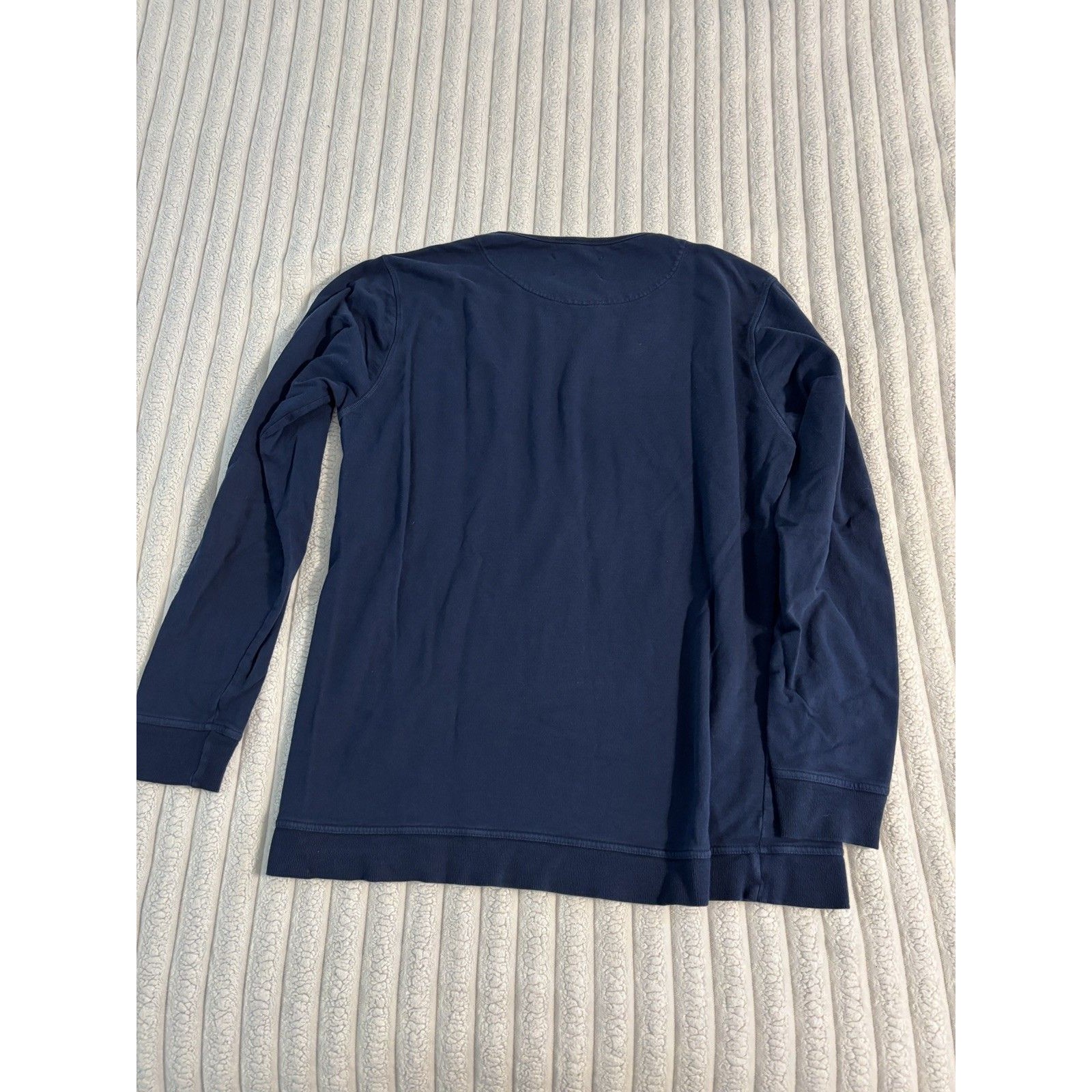 Vestige Lightning Bolt Crewneck Sweatshirt Men’s Xl Navy Blue Pink 100% Cotton — image 2 of 8